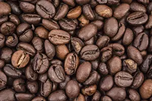 Full Frame Coffee Image Drucke: Full frame of coffee beans. Nice background