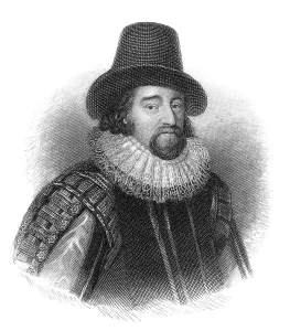 Francis Bacon Portrait Drucke: Francis Bacon oder Baron Baco of Verulam