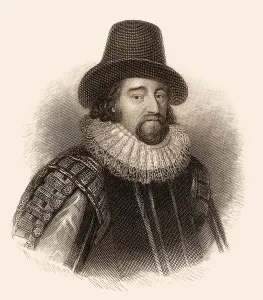 Francis Bacon Portrait Drucke: Francis Bacon oder Baron Baco of Verulam