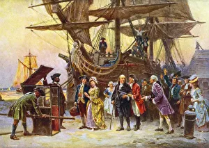 Franklins Rückkehr nach Philadelphia