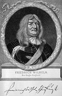 East Germany Historic Landmarks Drucke: Frederick William, the Great Elector