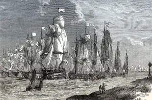 Die französische Marine vor Granada