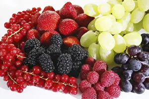 Diverse Fruit Arrangement Drucke: Fresh fruit mix