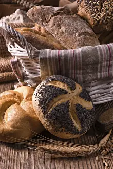 French Pastry Photography Drucke: Fresh rolls
