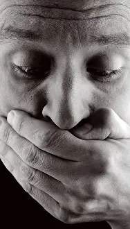 Terrified Person Drucke: Fright