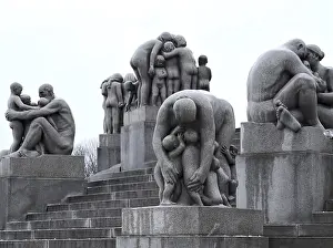 Scandinavian Travel Photography Drucke: Frognerpark, Oslo