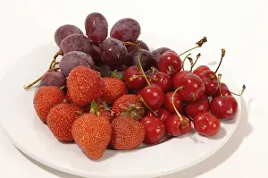 Grocery Store Produce Drucke: Fruits