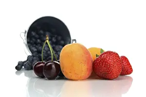Studio Shot Fruits Drucke: Fruits