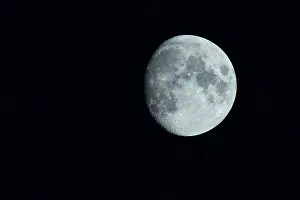 Black Sky England Drucke: Fullmoon in the black sky, Devon