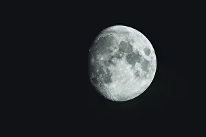 Black Sky England Drucke: Fullmoon in the black sky, Devon