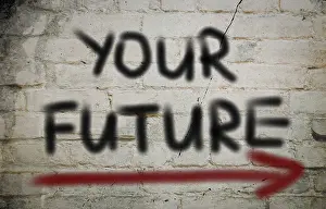 Conceptual Image Drucke: Your Future Concept