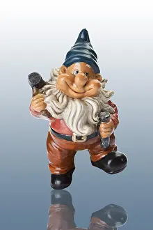 Garden Gnome Decoration Drucke: Garden gnome