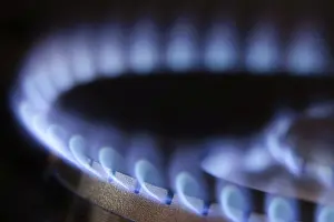 Fossil Energy Source Image Drucke: Gas flame