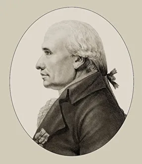 Historical Illustration France Drucke: Gaspard Monge, Comte de Peluse