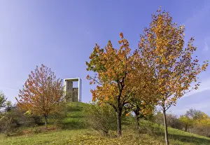 Open Air Autumn Mood Drucke: Gate of Knowledge in the Symposium Lindabrunn