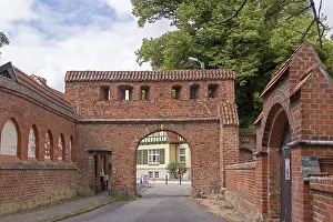 Northern Germany Monastery Complex Drucke: Gate, monastery wall, Bad Doberan