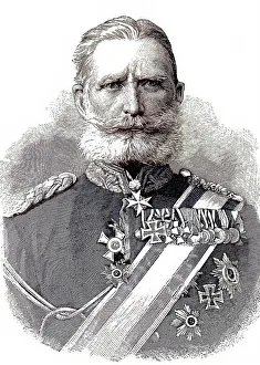 Horse Riding Illustration Drucke: General of the Cavalry of Witzendorff