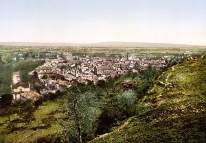 Historic Building Depiction Drucke: General view, Orange, Provence