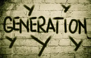 Conceptual Photo Symbolism Drucke: Generation Y Concept