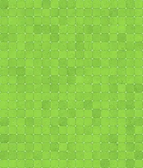 Digital Background Image Drucke: A geometric pattern featuring small green squares arranged in a symmetrical grid