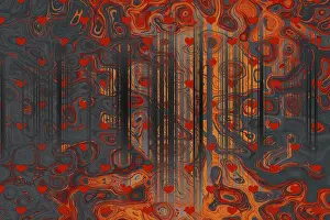 Abstract Geometric Patterns Drucke: Geometric pattern template. template with trendy abstract geometric pattern