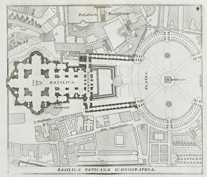 Geometrische Plan der gleichen Basilika von S