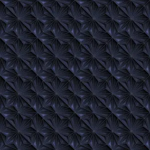 Symmetrical Geometric Shape Drucke: Geometric star pattern, vector background
