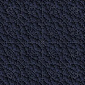 Symbolic Star Image Drucke: Geometric star pattern, vector background