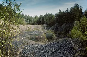 Nature Conservation Area Germany Drucke: Germany, graptolites, Thuringia