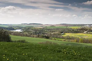 Thuringia Landscape Drucke: Germany, Greiz, Thuringia, Thuringia