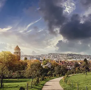 Bilder Datiert 16. Januar 2024: Deutschland, Stuttgart Panoramablick