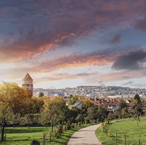 Bilder Datiert 5. Februar 2024: Deutschland, Stuttgart Panoramablick