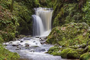 Southern Germany Waterfalls Drucke: Geroldsauer Wasserfall, Grobbach River