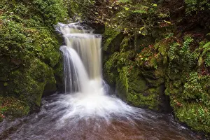 Europe Natural Landmarks Drucke: Geroldsauer Wasserfall, Grobbach River
