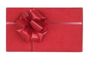 Birthday Present Box Drucke: Gift Wrapped Present