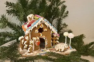 Gingerbread House Drucke: Gingerbread House