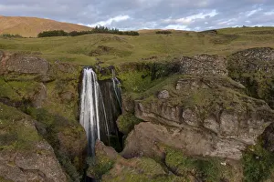 Southern Iceland Waterfalls Drucke: Gljufrabui Waterfall