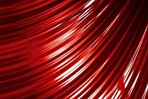 Digitally Generated Image Drucke: Glossy striped background - digitally generated image