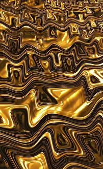 Fractal Geometry Image Drucke: Gnarled background - abstract computer-generated image