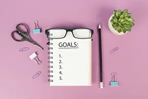 Uninhabited Landscapes Drucke: Goals, new year resolution, making plan for the future
