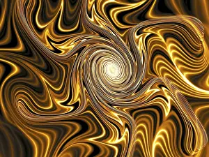 Abstract Geometric Patterns Drucke: Golden spiral background - abstract computer-generated image