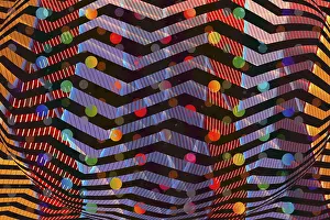 Abstract Background Image Drucke: Gradient dot pattern. Graphic abstract geometric background for print