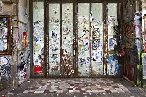 Gerahmter Druck : Graffiti Gerahmter Druck : Graffiti