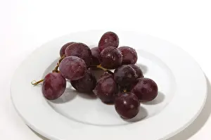 Cutout Food Drucke: Grapes