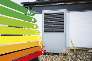 Energy Efficiency Classes Drucke: Graphic with energy efficiency classes