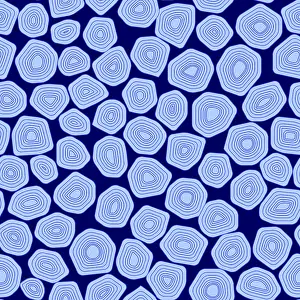 Deserted Landscape Graphics Drucke: Graphical seamless pattern design