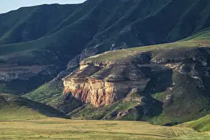 African Nature Reserves Drucke: Grassland with sandstone cliffs and cliffs