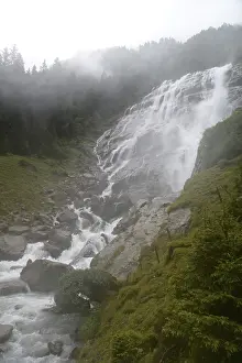 Stubai Valley Drucke: Grawa, Grawa waterfall, cascade