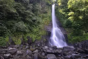 Bali Waterfall Drucke: Great Git Git waterfall, central Bali