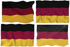 Germany National Symbol Drucke: Great Image of the Flag of Germany